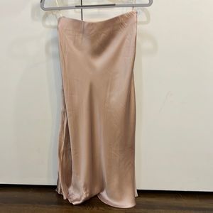 Aritzia Silk Skirt (Size S)